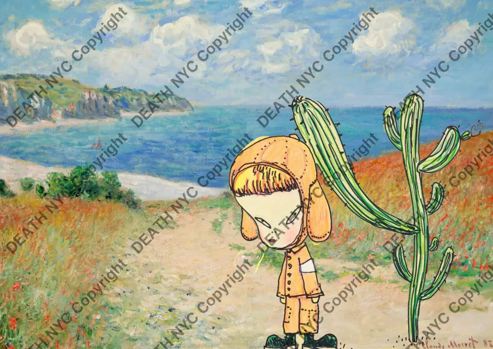 Auction ’MW51 girl’ art print 45x32cm (Edition of 100) Art Print