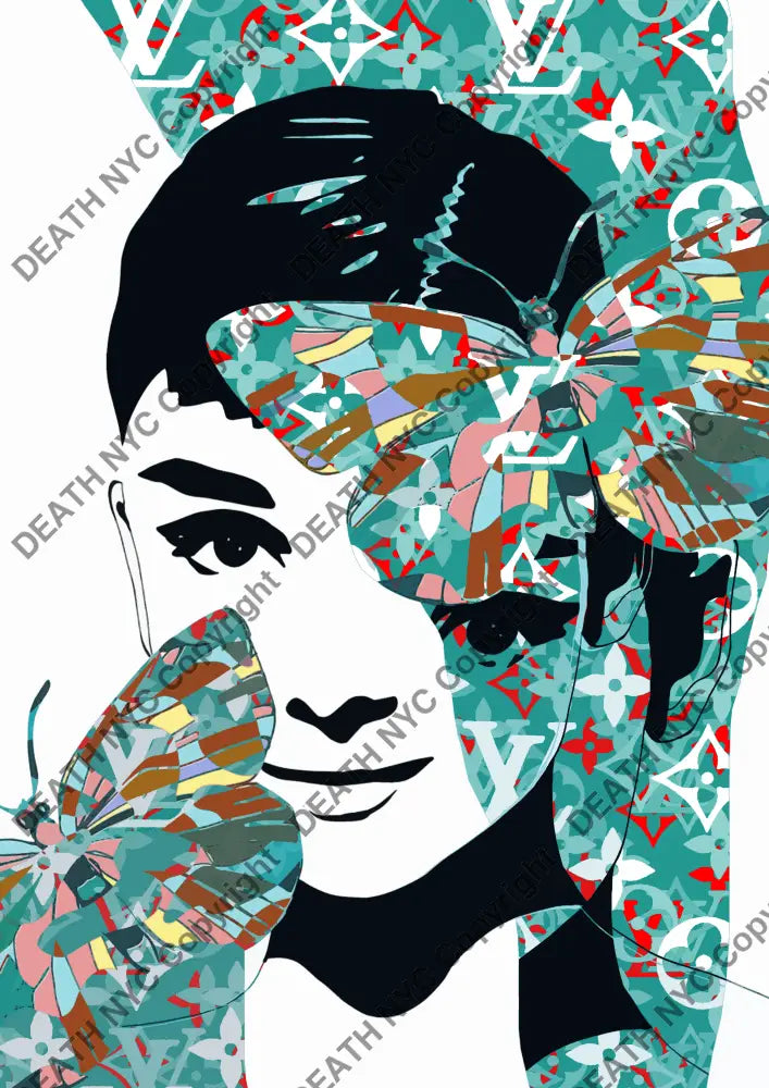 Auction ’MW78 audrey’ art print 45x32cm (Edition of 100) Art Print
