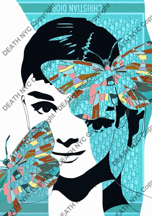 Auction ’MW80 audrey ’ art print 45x32cm (Edition of 100) - Art Print