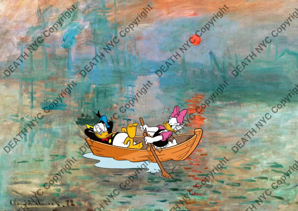 Auction ’MW97 duck’ 45x32cm (Edition of 100) Art Print