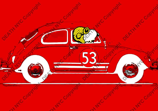 Auction ’MX59 silly ’ art print 45x32cm (Edition of 100) - Art Print