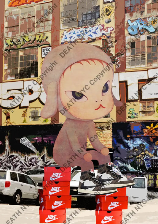 Auction ’N 5 pointz’ art print 45x32cm (Edition of 100) Art Print