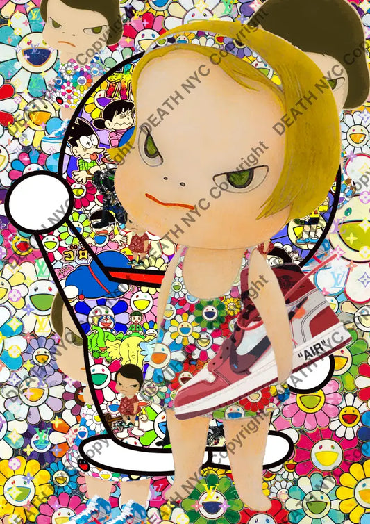 Auction ’N AJ mix’ art print 45x32cm (Edition of 100) Art Print