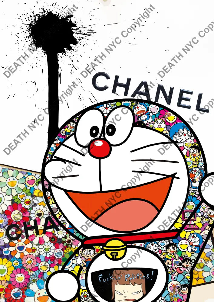 Auction ’N dmon hi ch drip’ art print 45x32cm (Edition of 100) Art Print