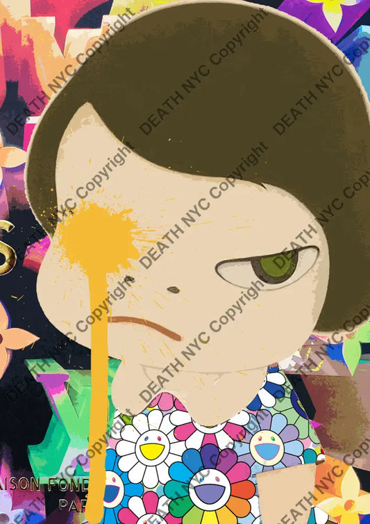 Auction ’N dress L drip eye 2’’ art print 45x32cm (Edition of 100) Art Print