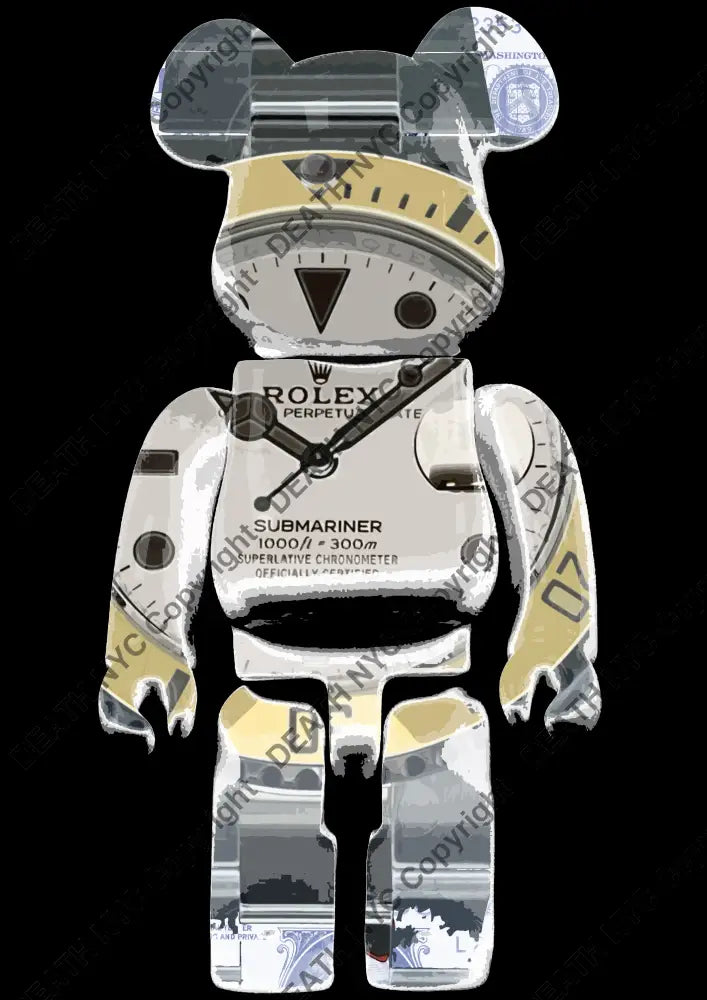 Auction ’N479 bear ’ art print 45x32cm (Edition of 100) Art Print
