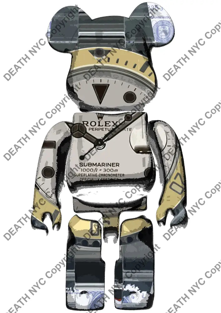 Auction ’N480 bear’ art print 45x32cm (Edition of 100) - Art Print