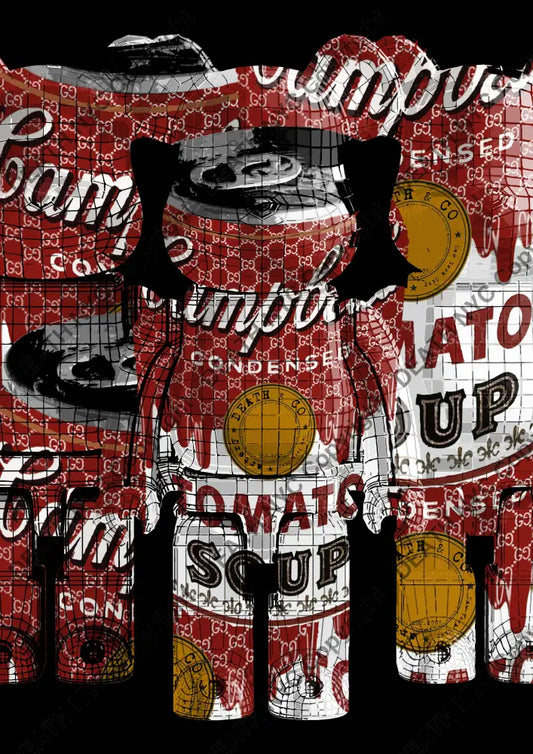 Auction ’N619 bear’ art print 45x32cm (Edition of 100) Art Print