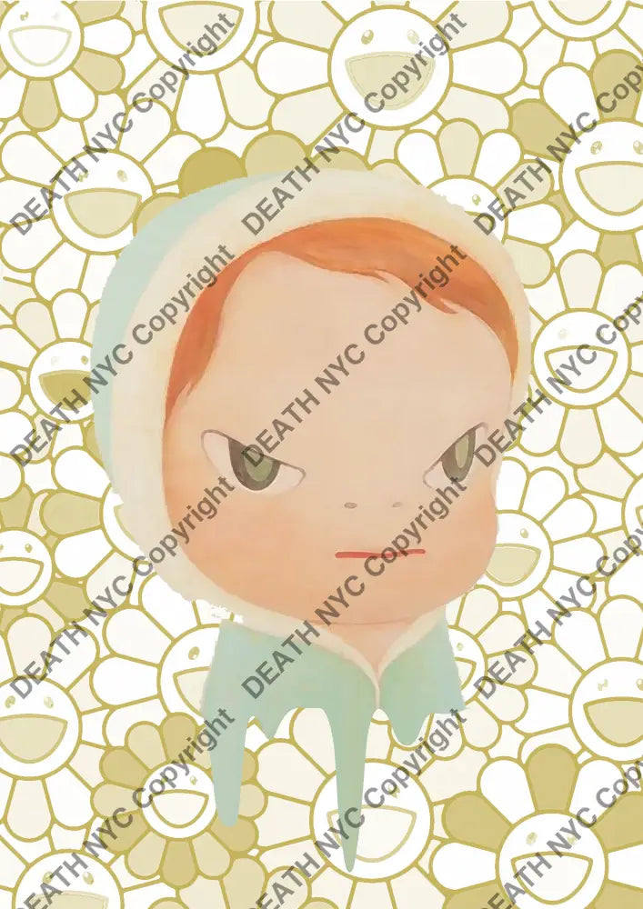 Auction ’N812 girl’ art print 45x32cm (Edition of 100) Art Print