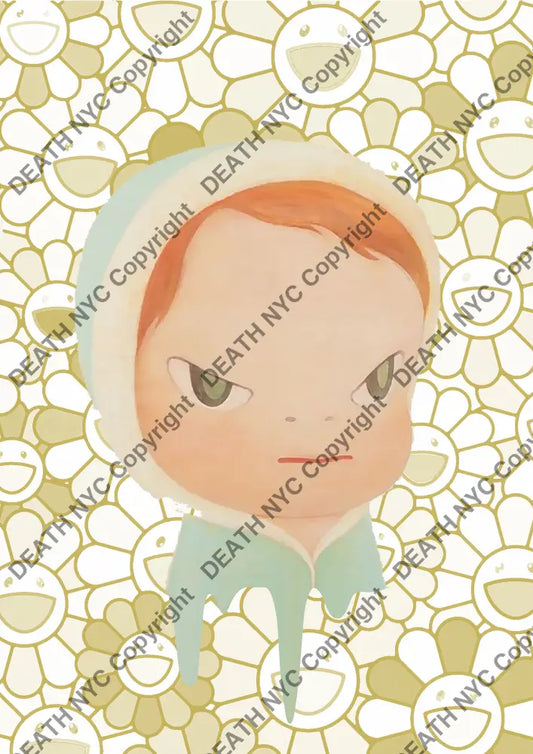 Auction ’N812 girl’ art print 45x32cm (Edition of 100) Art Print