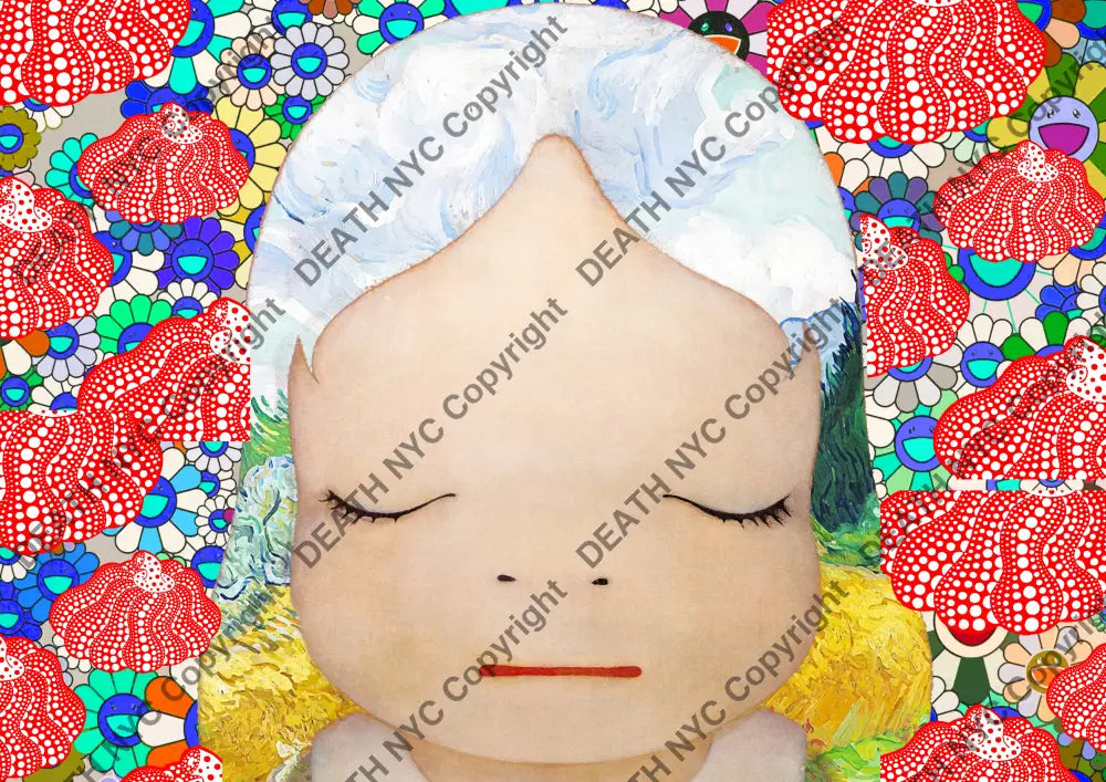 Auction ’N828 girl’ art print 45x32cm (Edition of 100) Art Print