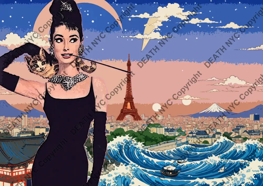 Auction ’NA111 audrey’ 45x32cm (Edition of 100) Art Print