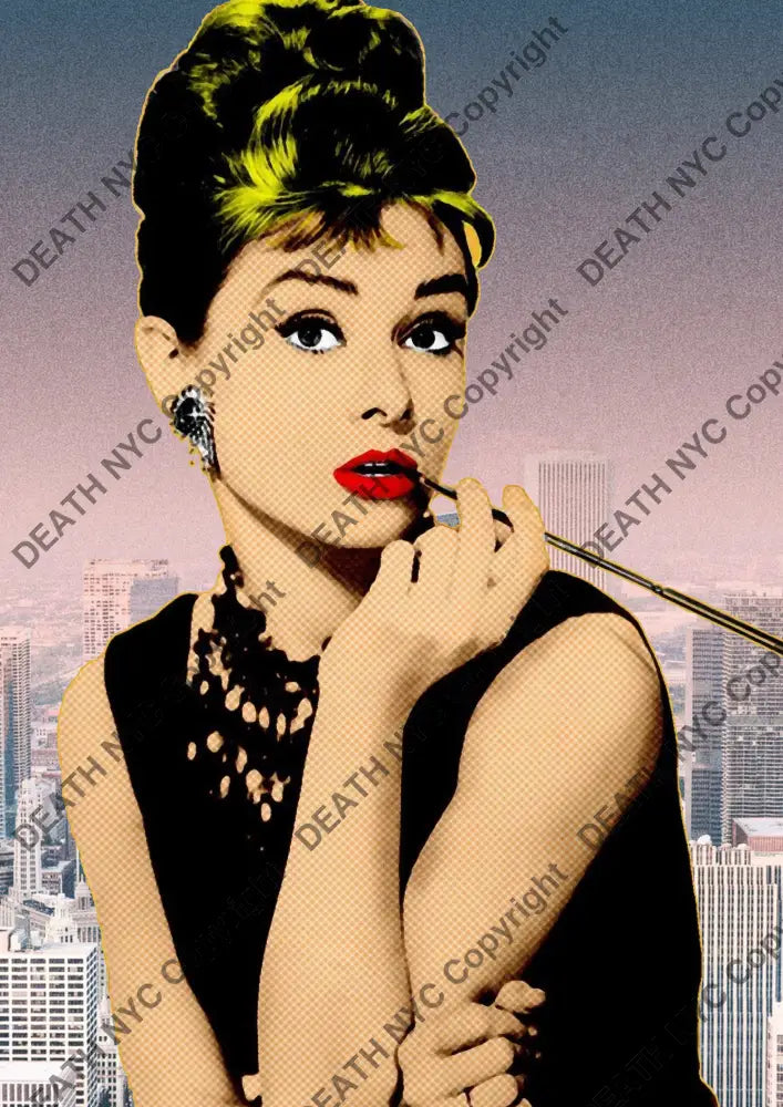 Auction ’NB111 audrey’ art print 45x32cm (Edition of 100) - Art Print
