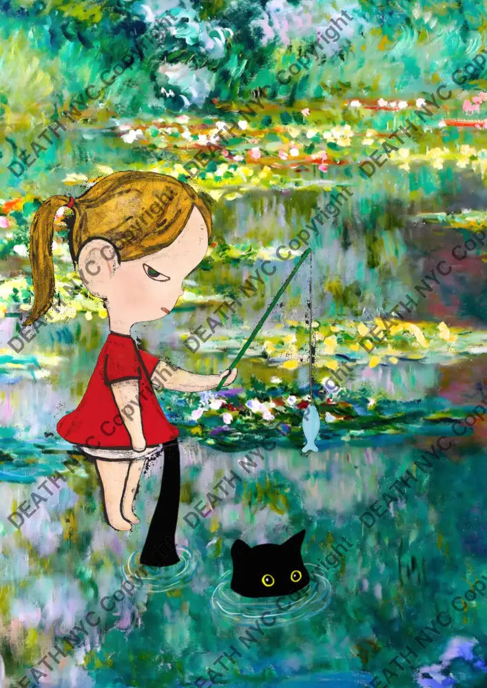 Auction ’ND37 girl’ art print 45x32cm (Edition of 100) Art Print