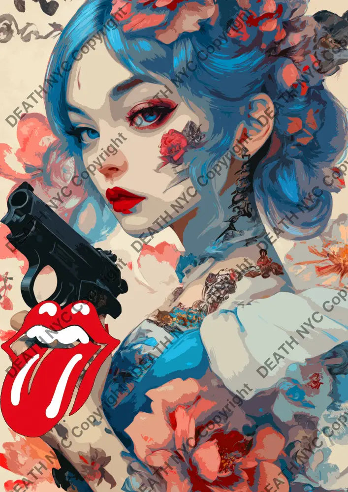 Auction ’NG109 girl ’ 45x32cm (Edition of 100) Art Print