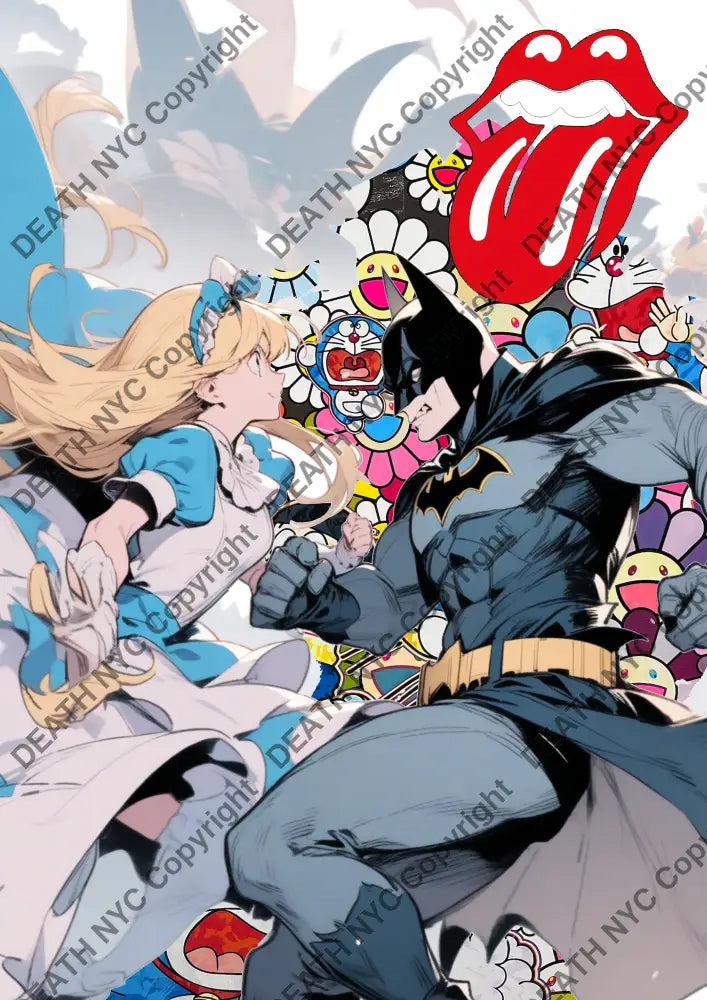 Auction ’NG151 bat’ art print 45x32cm (Edition of 100) - Art Print