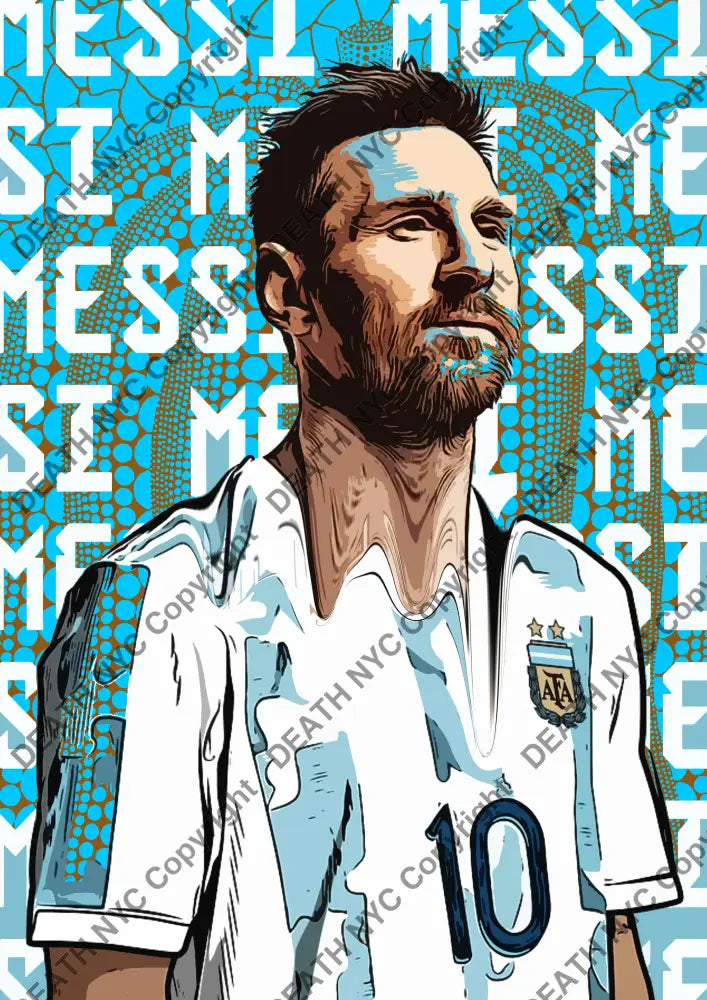 Auction ’NG36 mess’ art print 45x32cm (Edition of 100) Art Print