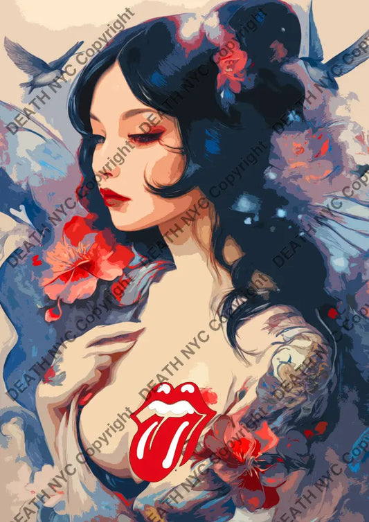 Auction ’NG94 girl’ 45x32cm (Edition of 100) Art Print