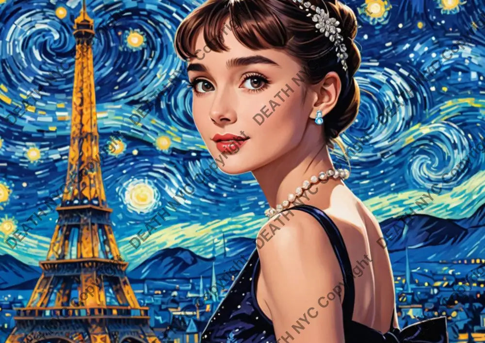 Auction ’NP19 audrey’ 45x32cm (Edition of 100) Art Print