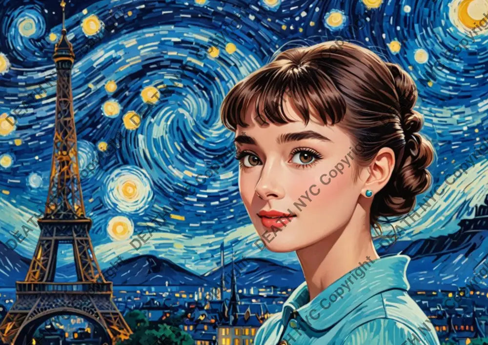 Auction ’NP21 audrey’ art print 45x32cm (Edition of 100) - Art Print