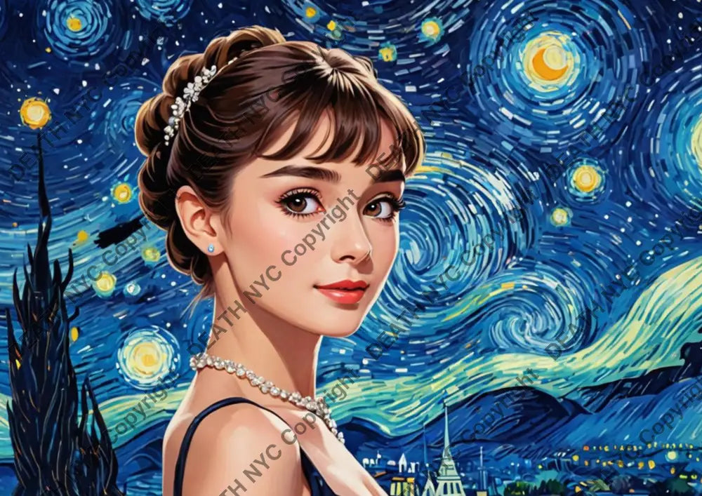 Auction ’NP22 audrey. ’ art print 45x32cm (Edition of 100) - Art Print