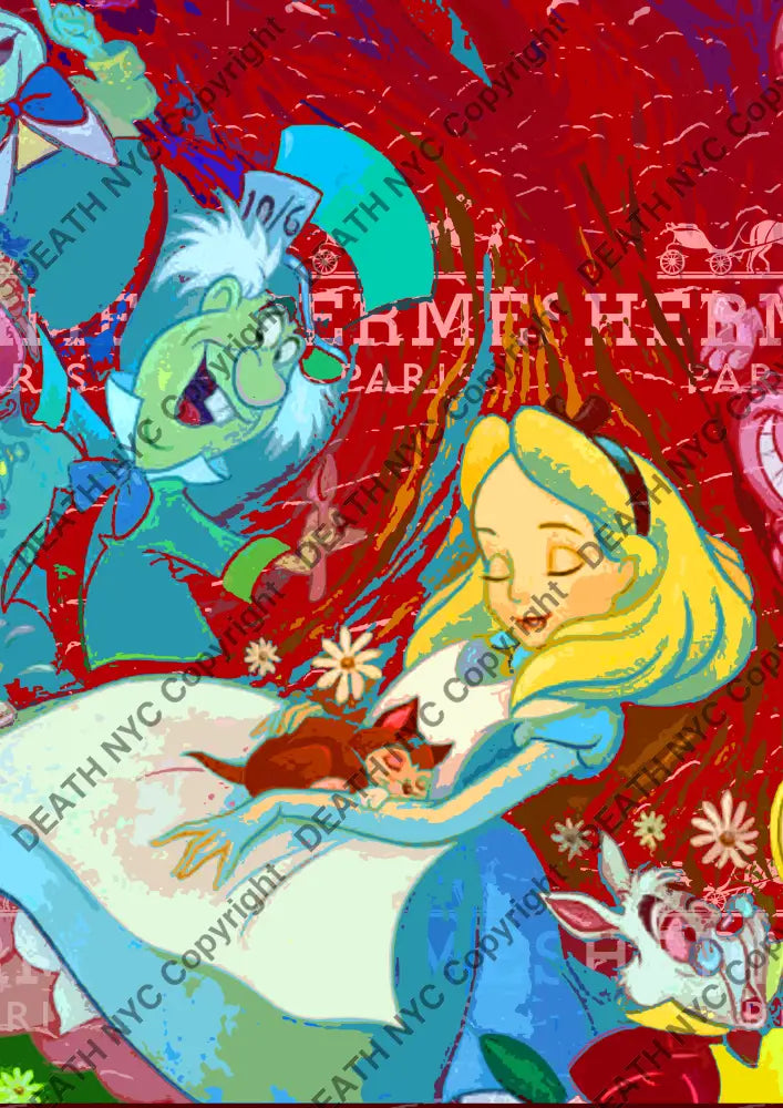Auction ’NT52 alice ’ 45x32cm (Edition of 100) Art Print