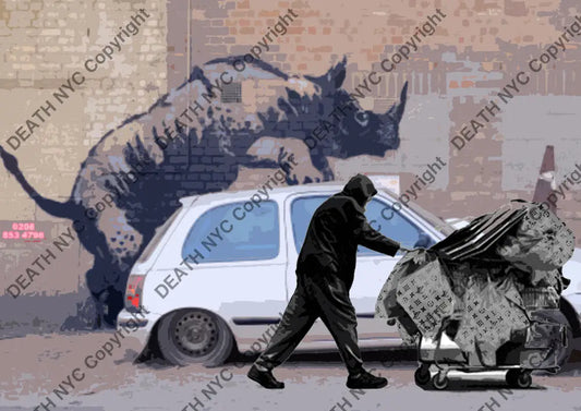Auction ’NT67 bank ’ art print 45x32cm (Edition of 100) Art Print