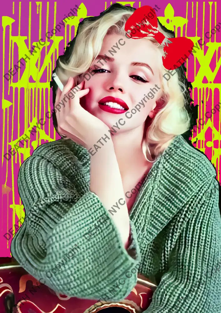 Auction ’NU107 monr’ art print 45x32cm (Edition of 100) Art Print