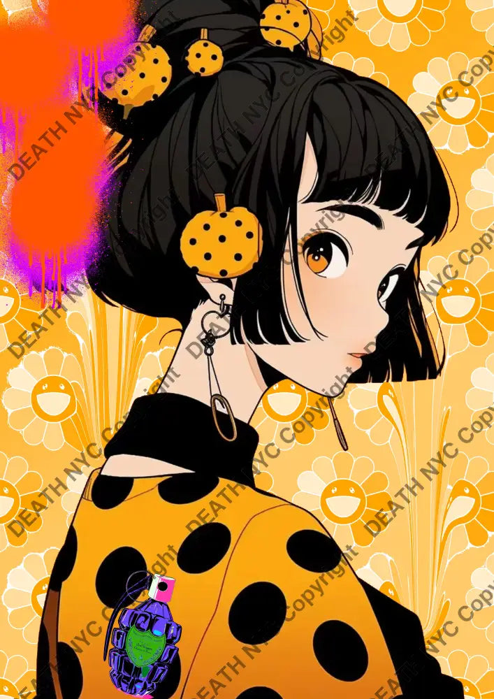 Auction ’NU67 mu girl’ art print 45x32cm (Edition of 100) - Art Print