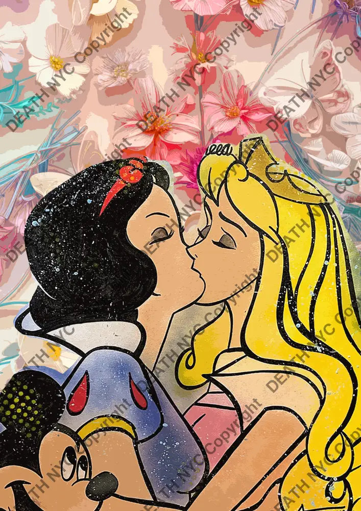 Auction ’NV5 kiss’ art print 45x32cm (Edition of 100) Art Print