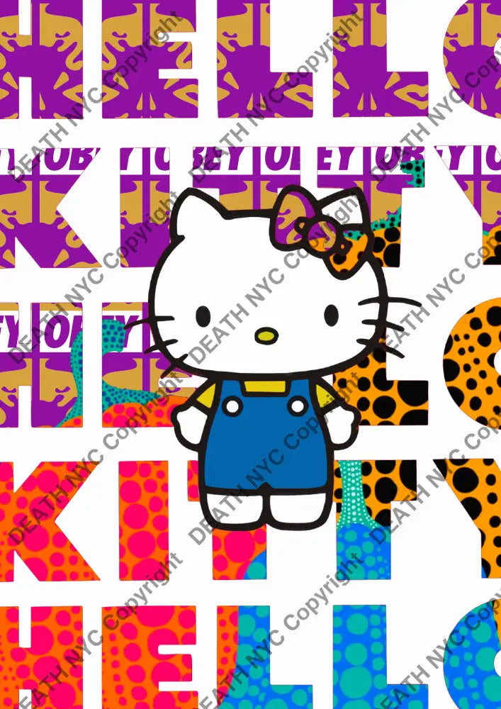 Auction ’NZ47 kitty’art print 45x32cm (Edition of 100) - Art Print