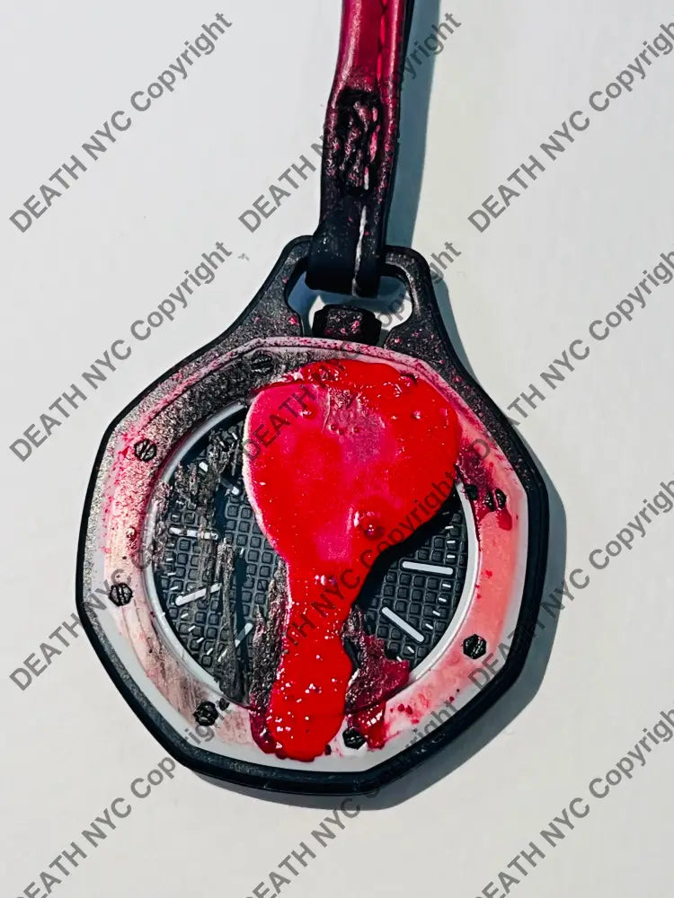 Auction - Original Art Edition of One Pocket Watch red - Art Print