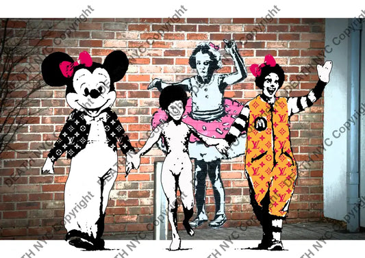 Auction ’P147 bank ’ art print 45x32cm (Edition of 100) Art Print