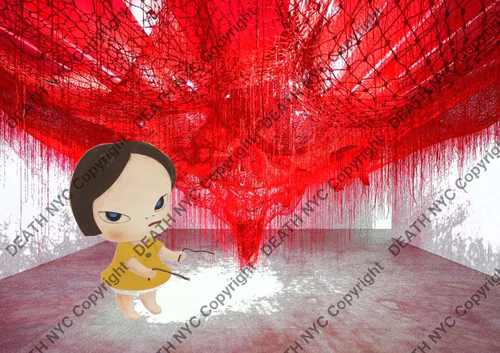 Auction ’P188 girl’ art print 45x32cm (Edition of 100) Art Print