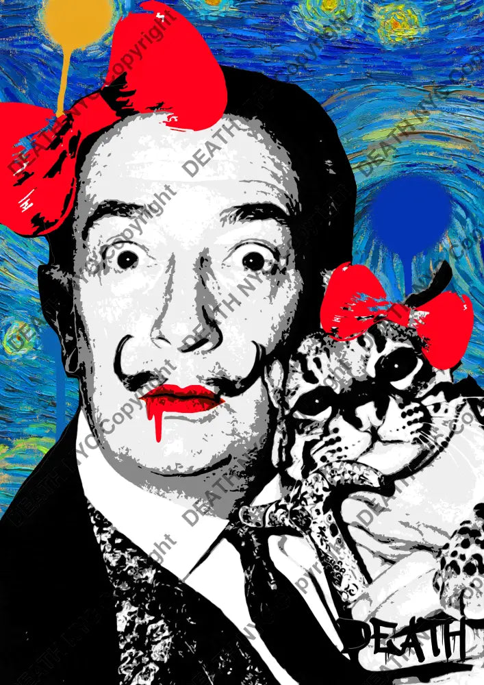 Auction ’P320 dali’ art print 45x32cm (Edition of 100) Art Print