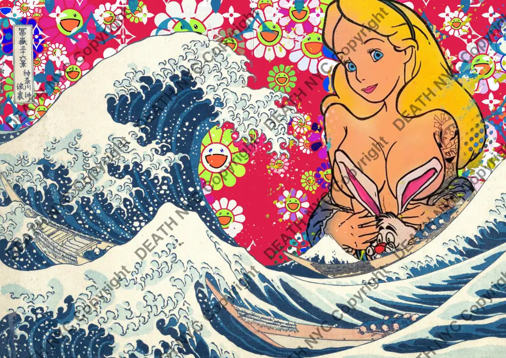 Auction ’P40 alice’ art print 45x32cm (Edition of 100) Art Print