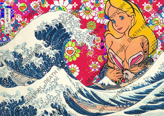 Auction ’P40 alice’ art print 45x32cm (Edition of 100) Art Print