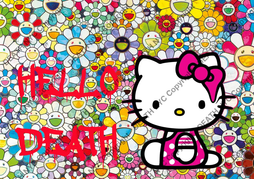 Auction ’P403 kitty’ art print 45x32cm (Edition of 100) Art Print