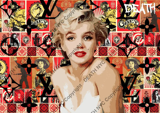 Auction ’P496 monr’ art print 45x32cm (Edition of 100) Art Print