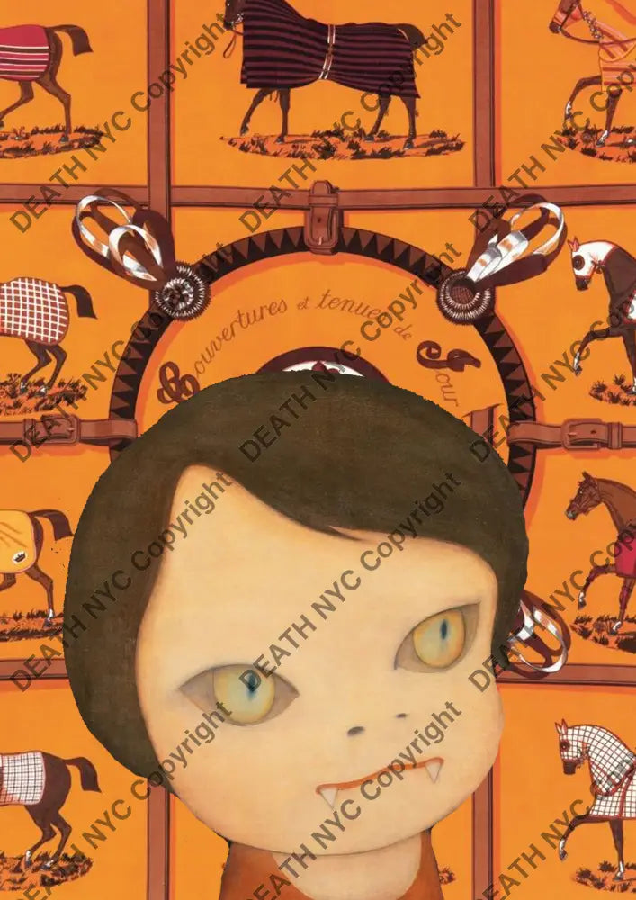 Auction ’P53 girl’ art print 45x32cm (Edition of 100) - Art Print