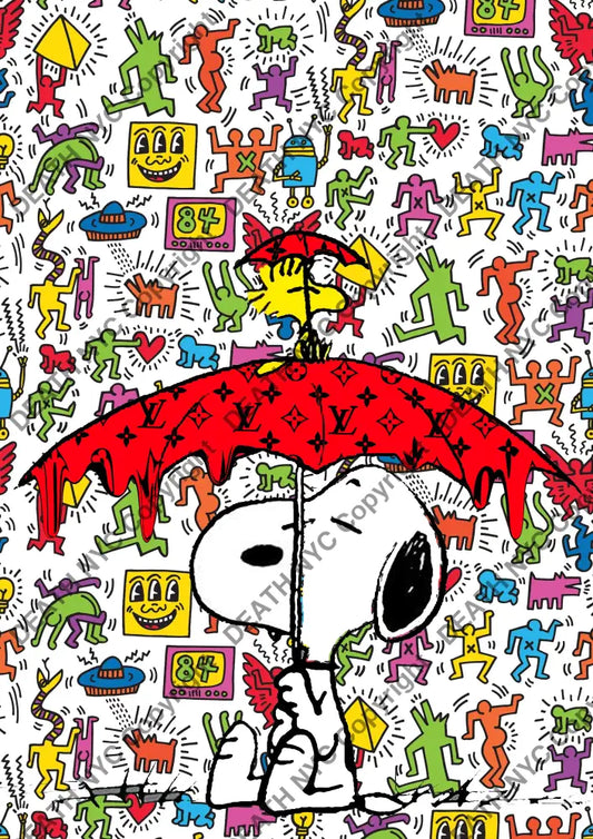 Auction ’P597 silly’ art print 45x32cm (Edition of 100) Art Print