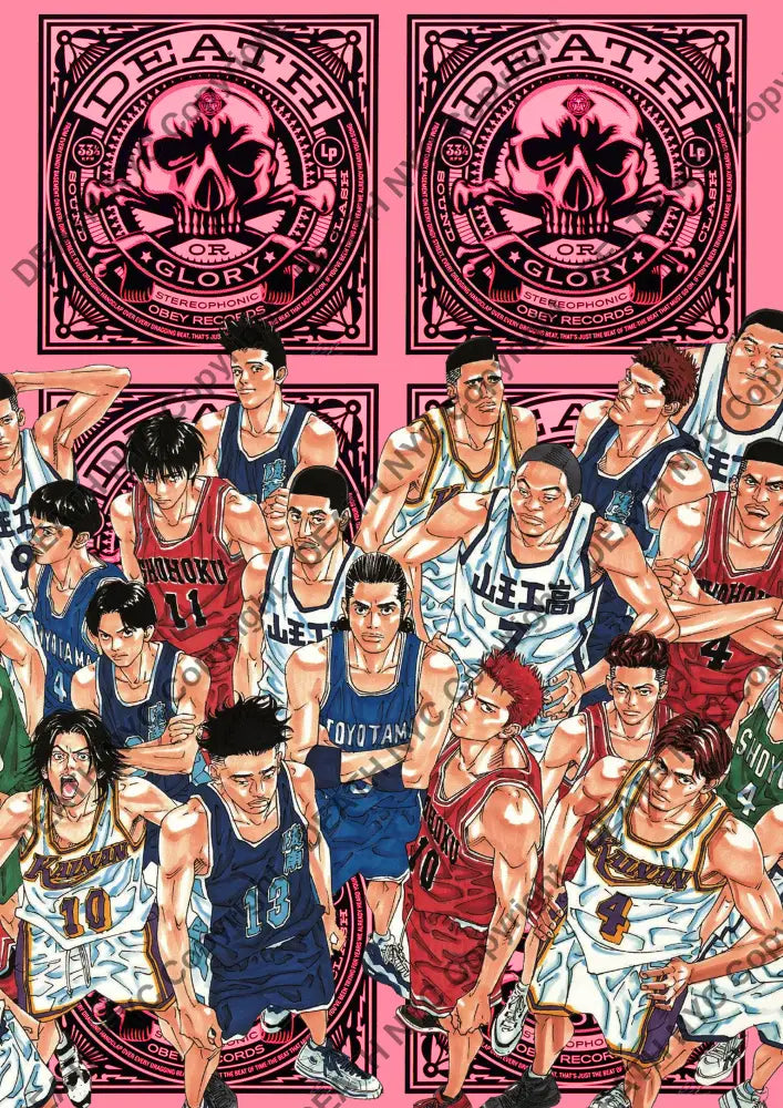 Auction ’P597 slam ’ art print 45x32cm (Edition of 100) - Art Print