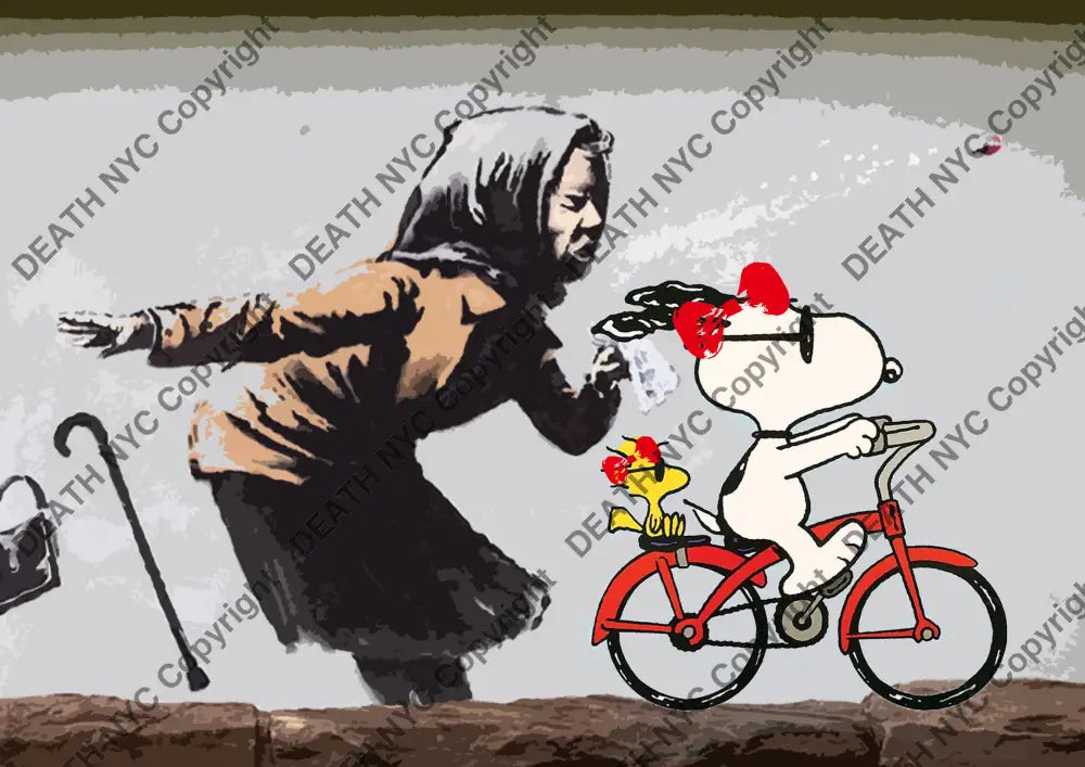 Auction ’P649 silly’ art print 45x32cm (Edition of 100) Art Print