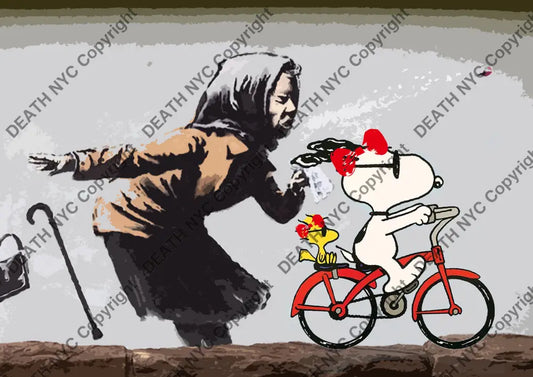 Auction ’P649 silly’ art print 45x32cm (Edition of 100) Art Print