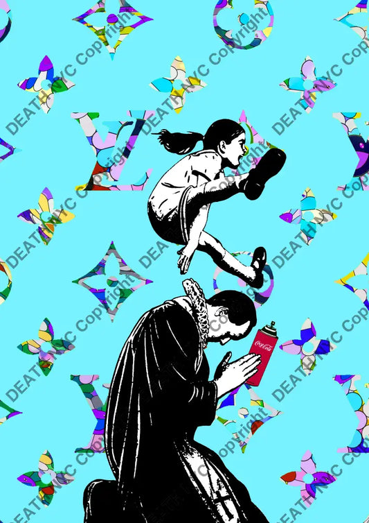 Auction ’P675 bank ’ art print 45x32cm (Edition of 100) - Art Print