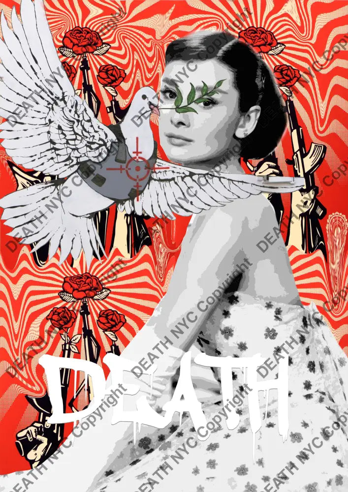 Auction ’P96 audrey ’ art print 45x32cm (Edition of 100) Art Print