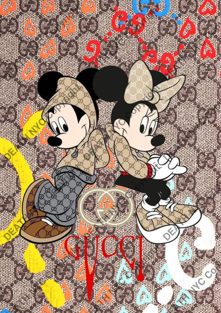 Auction ’PA75 mouse’ 45x32cm (Edition of 100) Art Print
