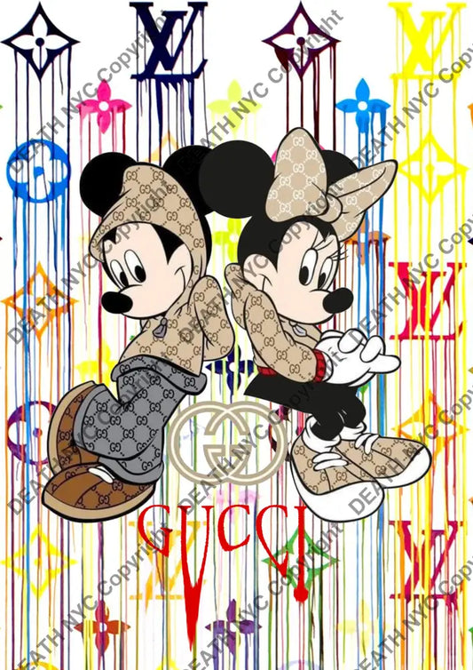 Auction ’PA78 mouse’ 45x32cm (Edition of 100) Art Print