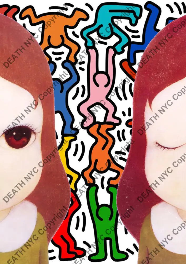 Auction ’PB91 girl’ 45x32cm (Edition of 100) Art Print