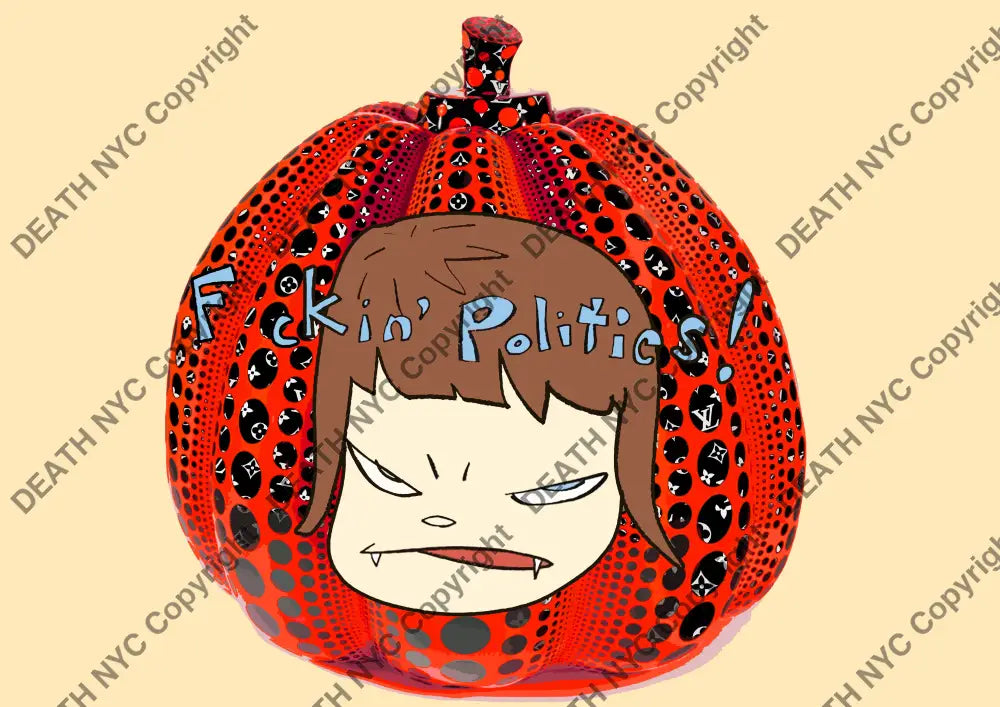 Auction ’politic pump N red ’ art print 45x32cm (Edition of 100) Art Print